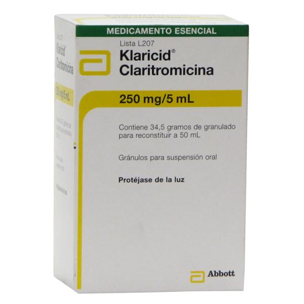 KLARICID 250 MG SUSP.50 ML(3%+)(A)