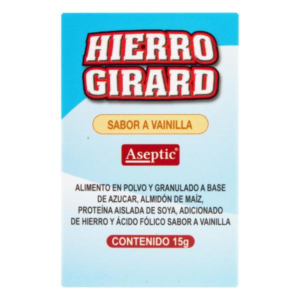 HIERRO GIRARD VAINILLA 15 GR