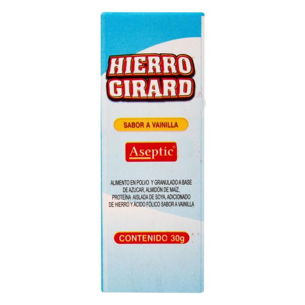 HIERRO GIRARD VAINILLA 30 GR