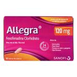 ALLEGRA 120 MG 10 COMPRIMIDOS (3%+)