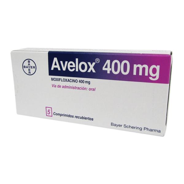 AVELOX 400 MG 5 TBS(A)(3%+)(PAE)