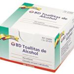 PANITOS C.ALCOHOL BD 100 UND