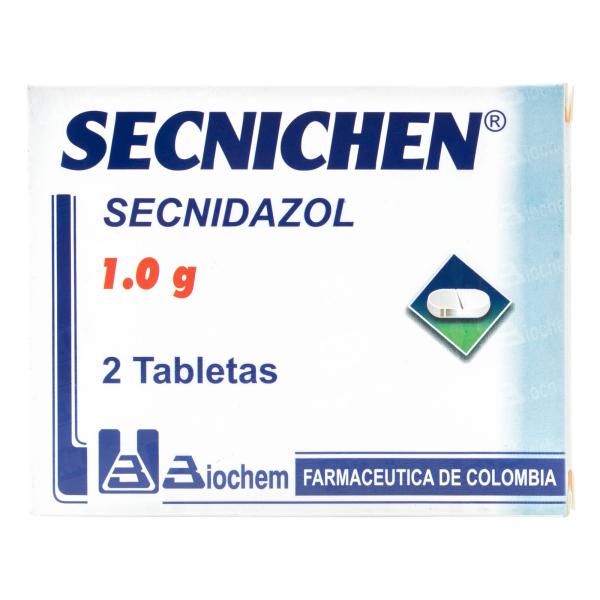 SECNICHEM 1.0 GR 2 TABLETAS