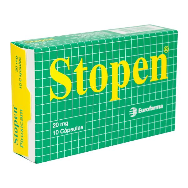 STOPEN 20 MG 10 CAPSULAS