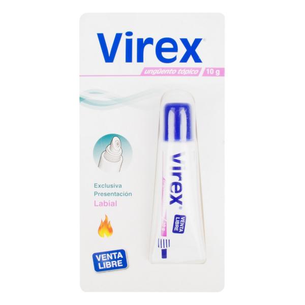 VIREX LIPSTICK LABIAL 10 GR