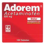 ADOREM 500 MG 100 TBS