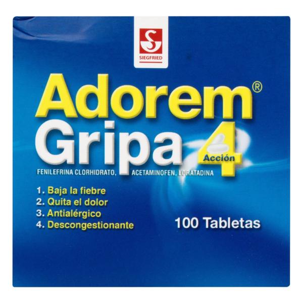 ADOREM GRIPA 100 TBS