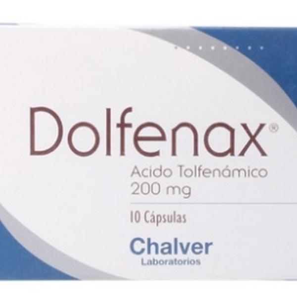 DOLFENAX 200 MG 10 CAPSULAS