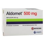 ALDOMET 500 MG 30 TABLETAS