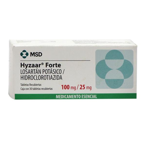 HYZAAR FORTE 100/25 MG 30 TBS(3%+(A(PAE)