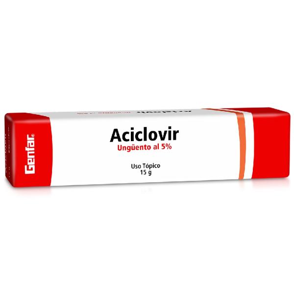 ACICLOVIR UNGUENTO TOPICO 15 GR GF
