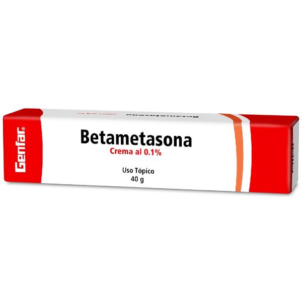 BETAMETASONA 0.1% CREMA 40 GR GF