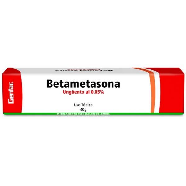 BETAMETASONA 0.05% CREMA 40 GR GF