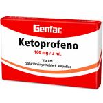 KETOPROFENO 100 MG 6 AMPOLLAS GF