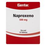 NAPROXENO 500 MG 10 TABLETAS GF