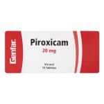 PIROXICAM 20 MG 10 TABLETAS GF