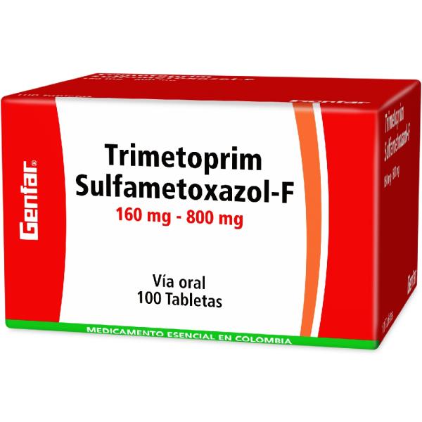 TRIMETOPRIM SULFA F 160-800 100 TBS GF