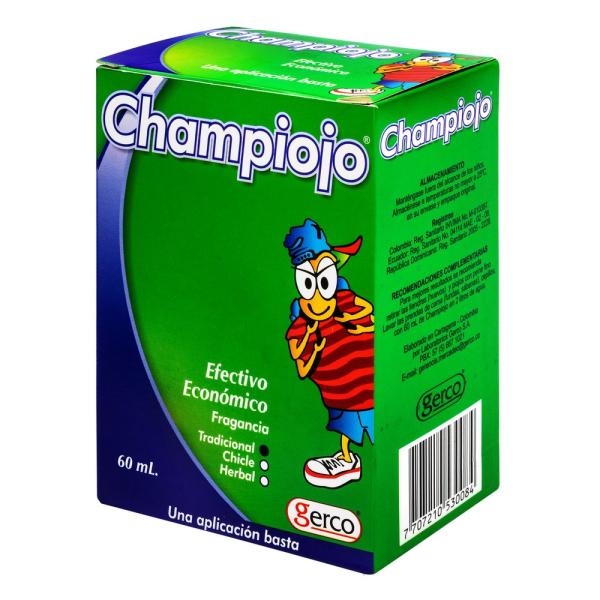 CHA.CHAMPIOJO 60 ML TRADICIONAL+PEINE