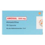 AMOXAL 500 MG 15 CAPSULAS (3%+)