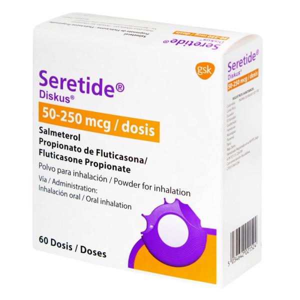 SERETIDE D50/250M 60(3%(P)123090(SC)(SF)