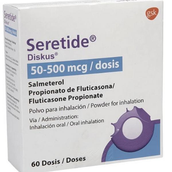 SERETIDE D50/500M 60(3%(P)128820(SC)(SF)