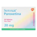 SEROXAT 20 MG 20 TABLETAS
