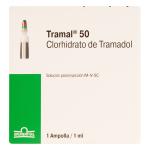 TRAMAL 50 MG/1 ML X 1 AMPOLLA
