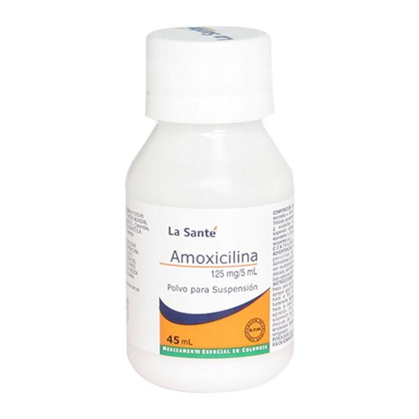AMOXICILINA 125 MG SUSPENSION 45 ML LS