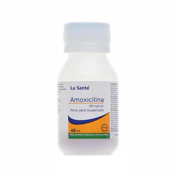 AMOXICILINA 250 MG SUSPENSION 45 ML LS
