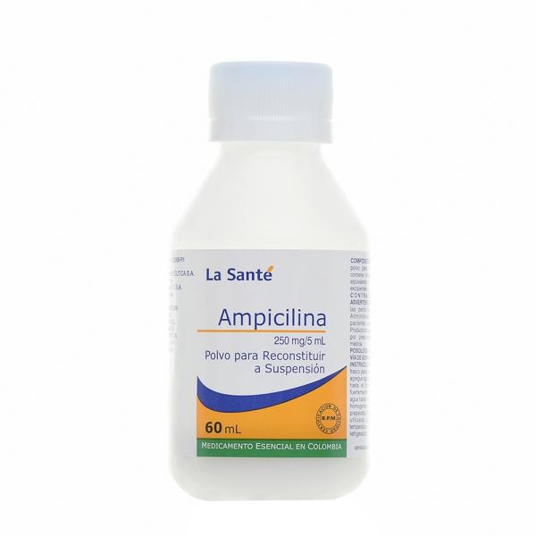 AMPICILINA 250 MG SUSPENSION 60 ML LS