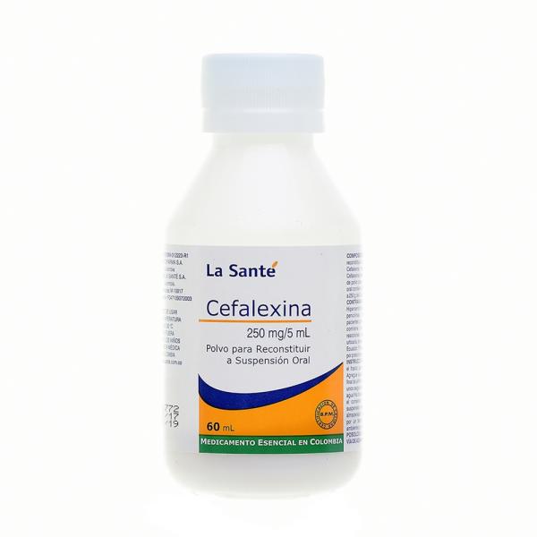 CEFALEXINA 250 MG SUSPENSION 60 ML LS