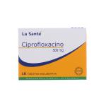 CIPROFLOXACINA 500 MG 10 TABLETAS LS