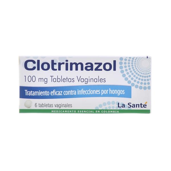 CLOTRIMAZOL 100 MG 6 TBS VAGINALES LS