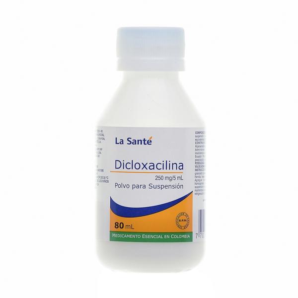 DICLOXACILINA 250 MG SUSPENSION 80 ML LS