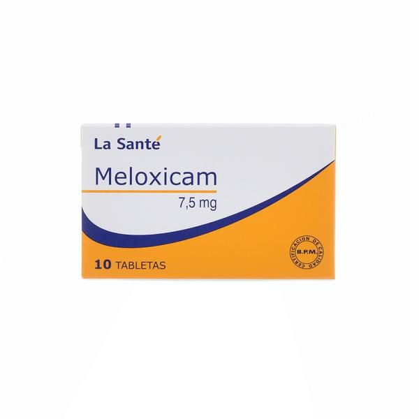 MELOXICAM 7.5 MG 10 TABLETAS LS