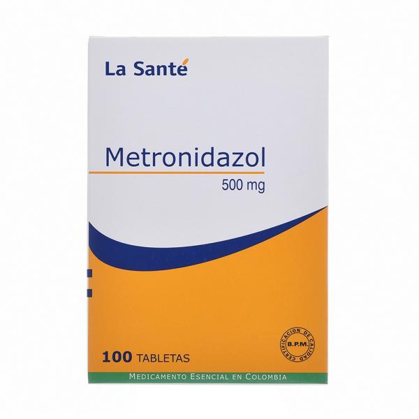 METRONIDAZOL 500 MG 100 TABLETAS LS
