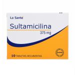 SULTAMICILINA 375 MG 10 TABLETAS LS