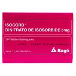 ISOCORD SUBLING 5 MG 20 TABLETAS