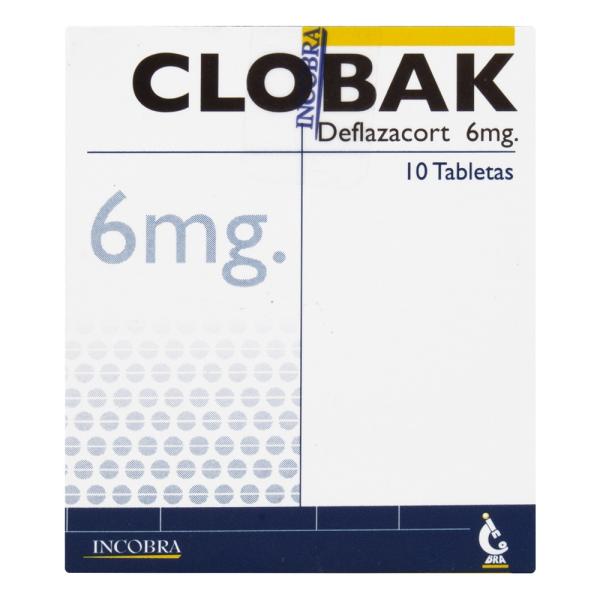 CLOBAK 6 MG 10 TABLETAS