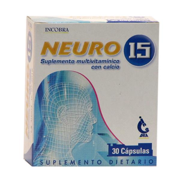 NEURO 15 MG 30 CAPSULAS