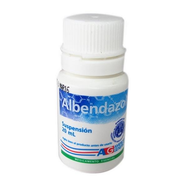 ALBENDAZOL SUSPENSION 20 ML AG