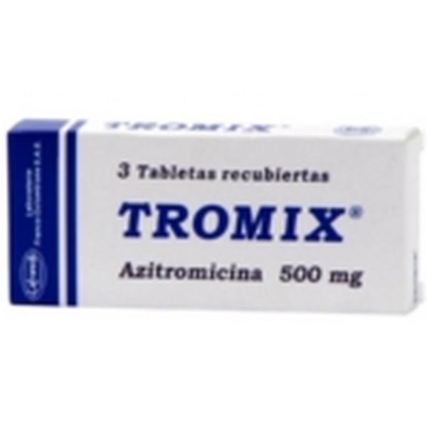 TROMIX 500 MG 3 TABLETAS (3%+)(PAE)