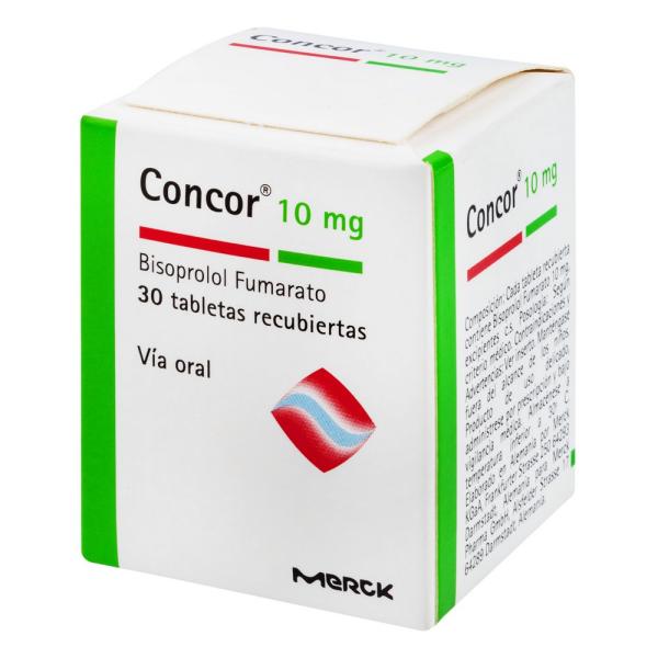 CONCOR 10 MG 30 TBS (P)42078(SC)