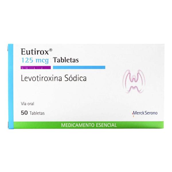 EUTIROX 125 MCG 50 TBS (3%+)(PAE)