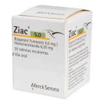 ZIAC 5 MG 30 TABLETAS (3%+) (A)(PAE)