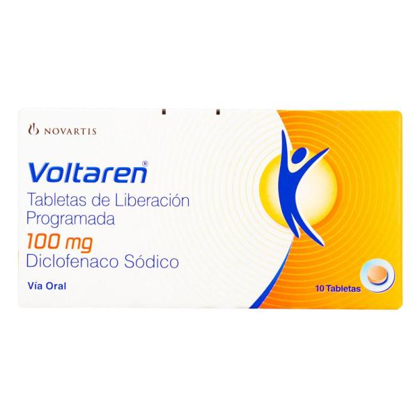 VOLTAREN RETARD 100 MG 10 TABLETAS (3%+)