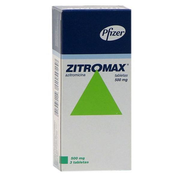 ZITROMAX 500 MG 3 TABLETAS (3%+)(A)(PAE)