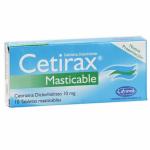 CETIRAX 10 MG 10 TBS (3%+)(PAE)