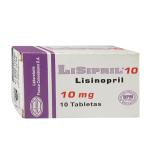 LISIPRIL 10 MG 10 TABLETAS