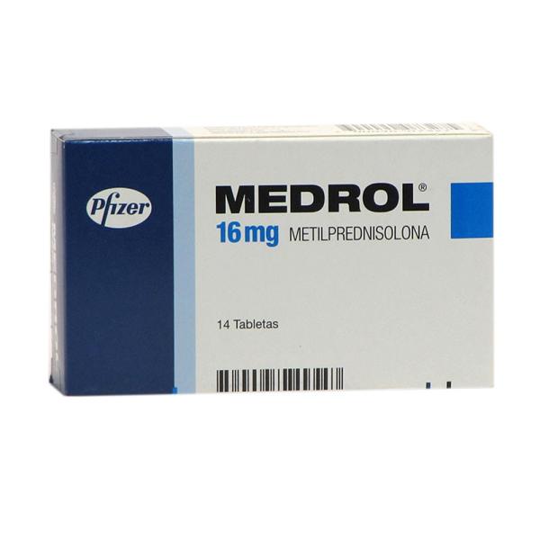 MEDROL 16 MG 14 TABLETAS (A)(3%+)(PAE)